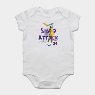 Shaq Attack Baby Bodysuit